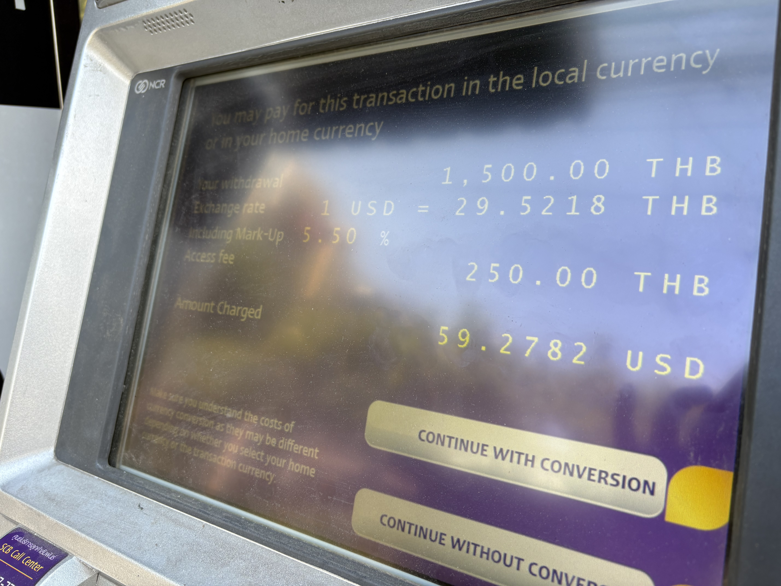 태국 치앙마이 여행 전 필수 체크: 알리페이 오류와 ATM 수수료 250바트 폭탄 피하는 법